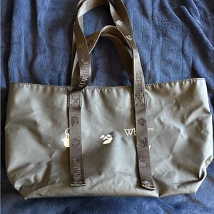 Off-White Black Tote Bag